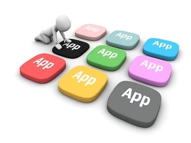 A picture of app icons.