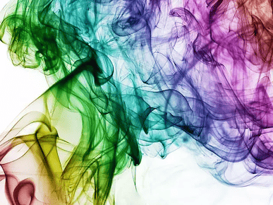 A picture of colored art.