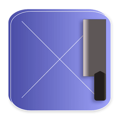 A picture of the Chopping Block App Icon.